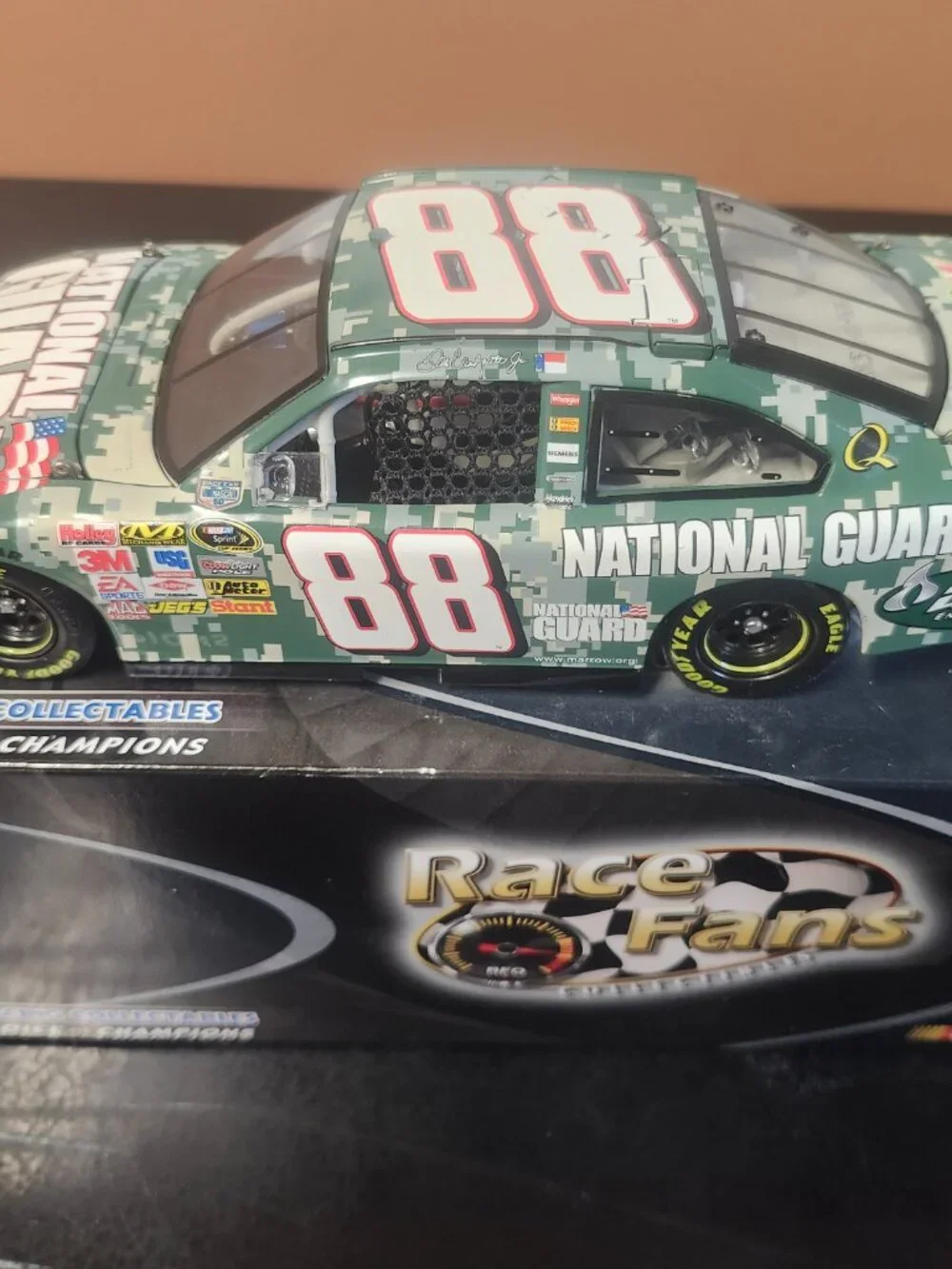 Dale Earnhardt Jr 2008 Mt Dew National Guard Gunmetal 1:24 Diecast 1 of 2,508